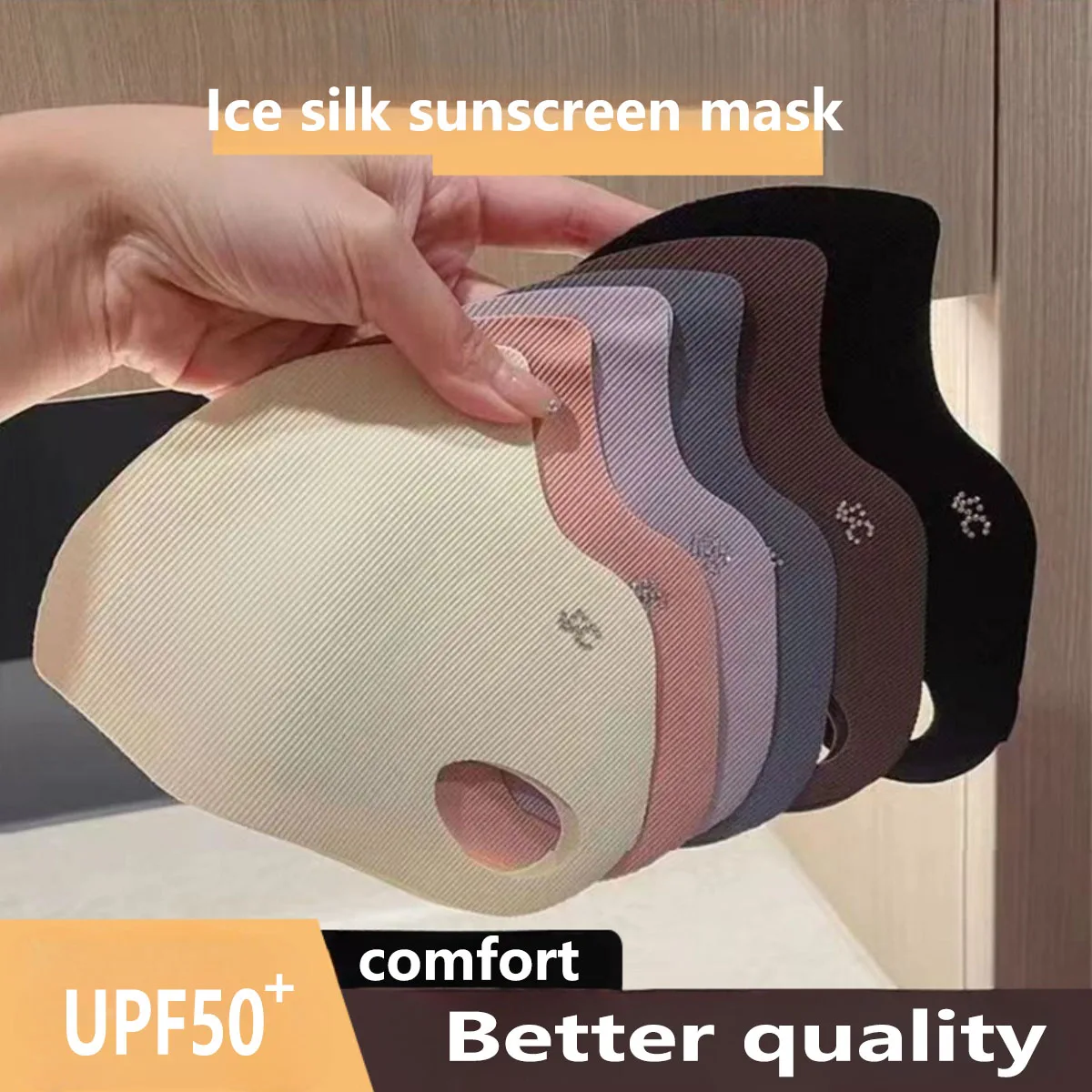 Surgical Mask - Máscara de Seda Gelada com 5