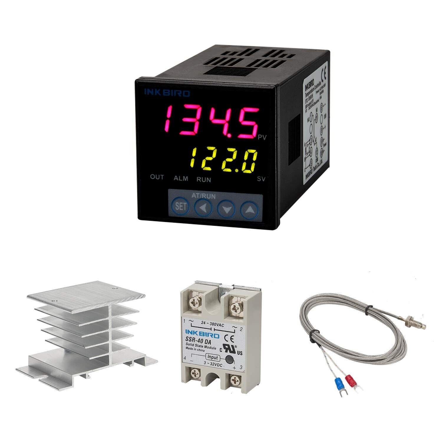 Lab Incubator - Controlador de temperatura pid inkbird ITC-106VH