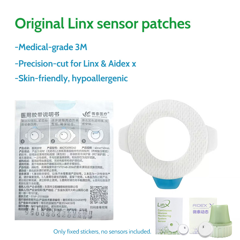 Medical Tape - Adesivos Originais Linx Sensor CGM, Fita