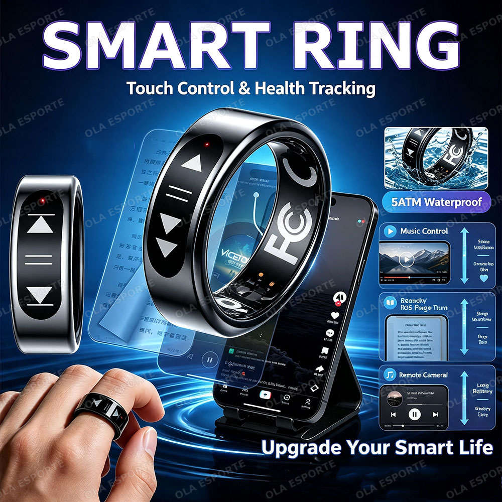Blood Pressure Monitor - Novo Anel Inteligente com Controle por