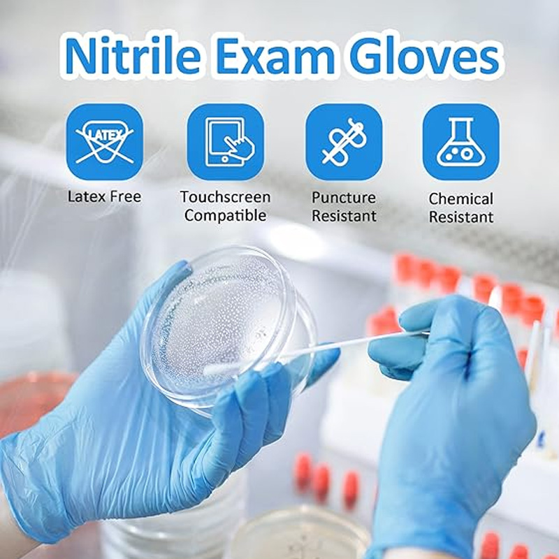Medical Gloves - Luvas de Nitrilo Azuis de Grau