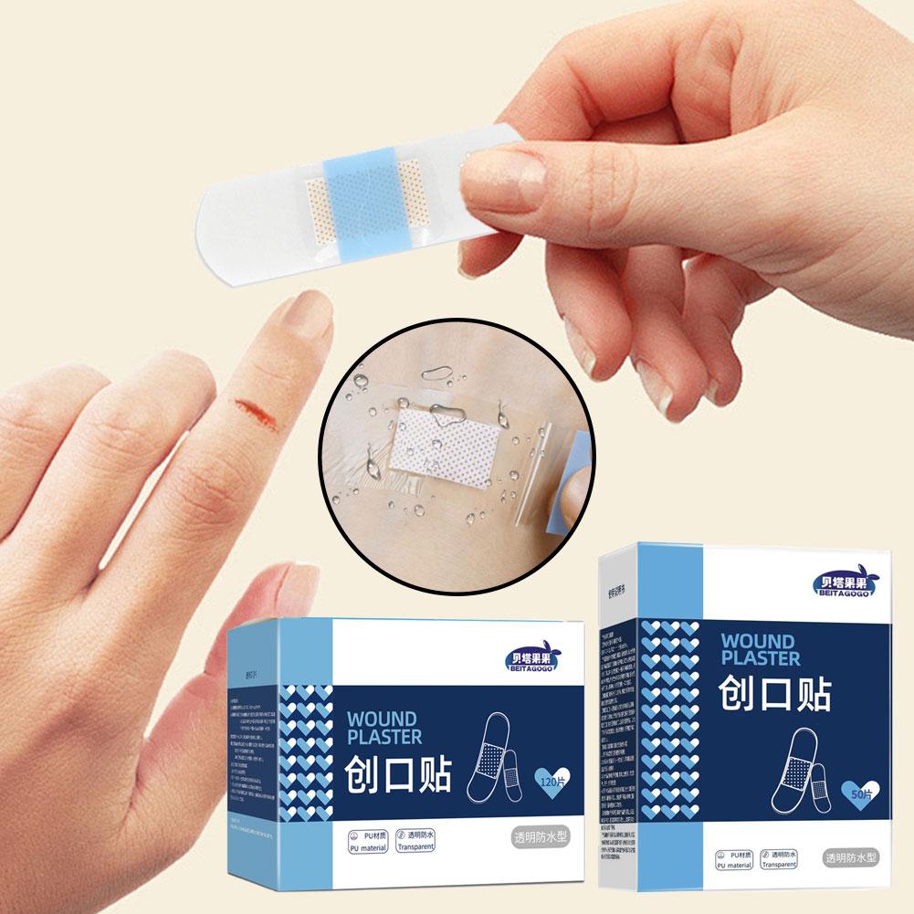 Medical Tape - 50/120/170PCS Curativo Adesivo Impermeável Transparente para
