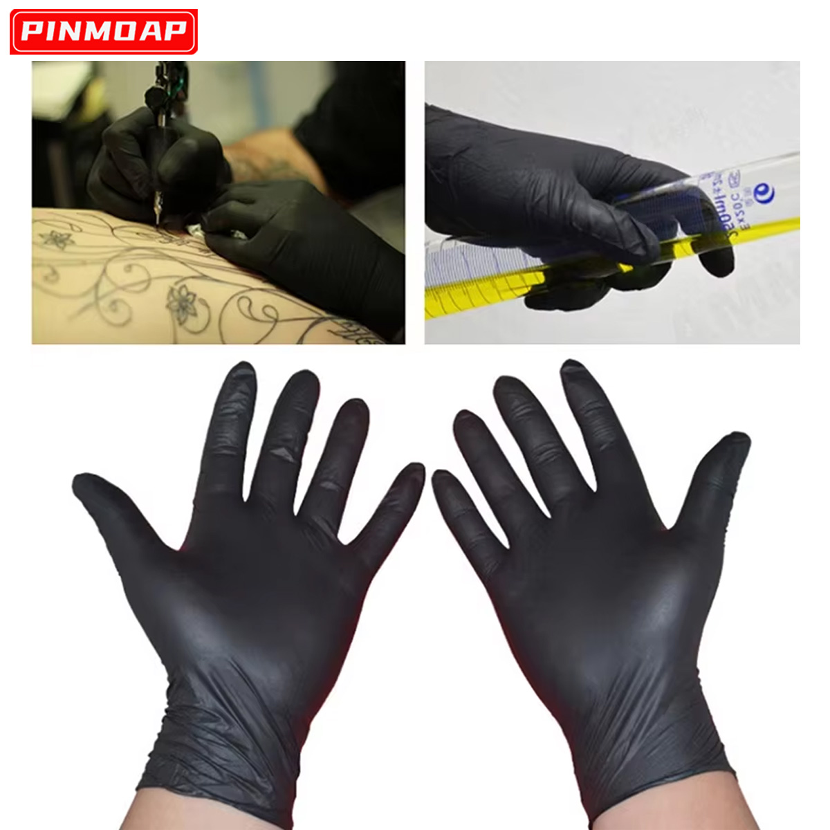 10/50 pçs luvas descartáveis d - Medical Gloves avaliação e preço