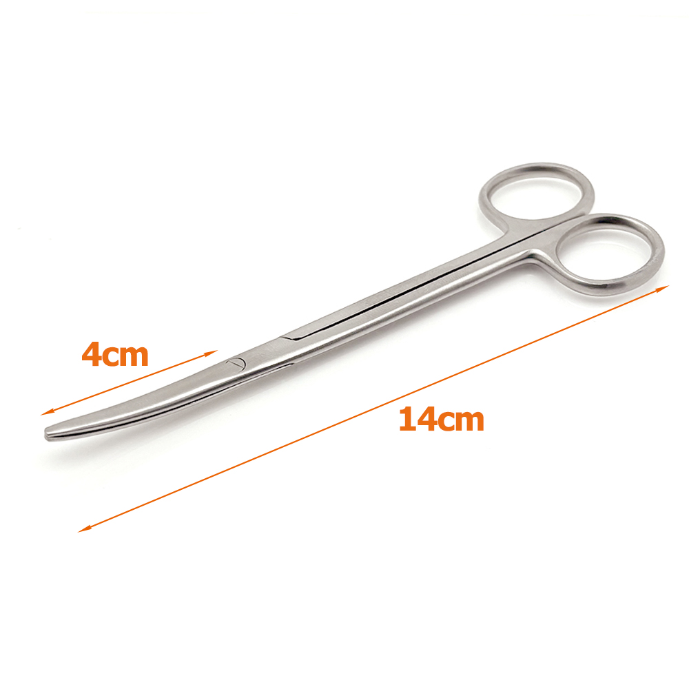 14cm tc metzenbaum tesoura cur - Medical Scissors avaliação e preço