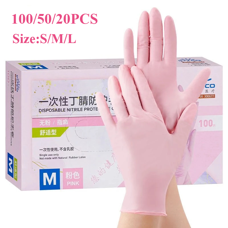 20/50/100 pçs luvas de nitrilo - Medical Gloves avaliação e preço