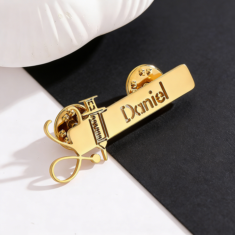 Broche Personalizado Auxauxme  - Stethoscope avaliação e preço
