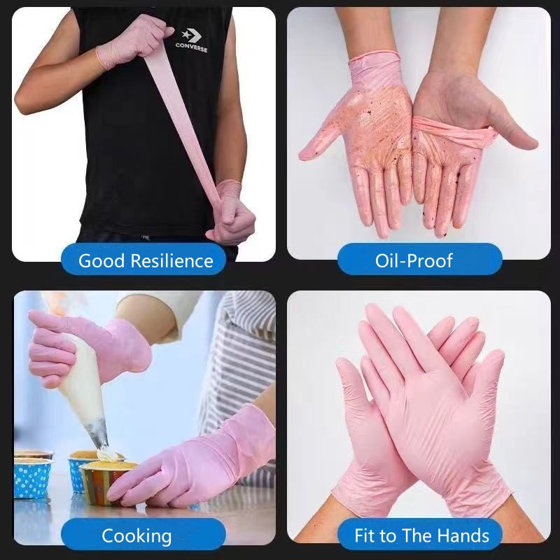 100 pçs luvas descartáveis de  - Medical Gloves avaliação e preço