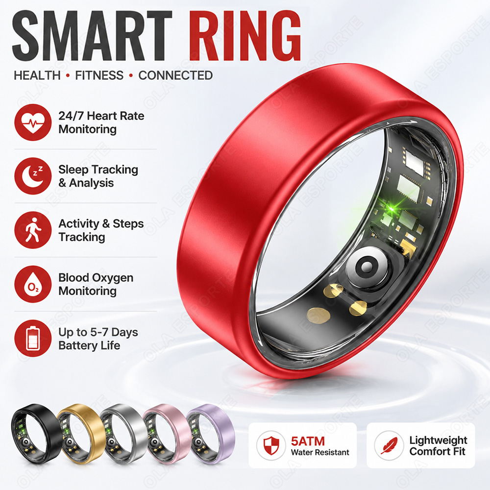 Anel Inteligente Monitor de Fr - Blood Pressure Monitor avaliação e preço