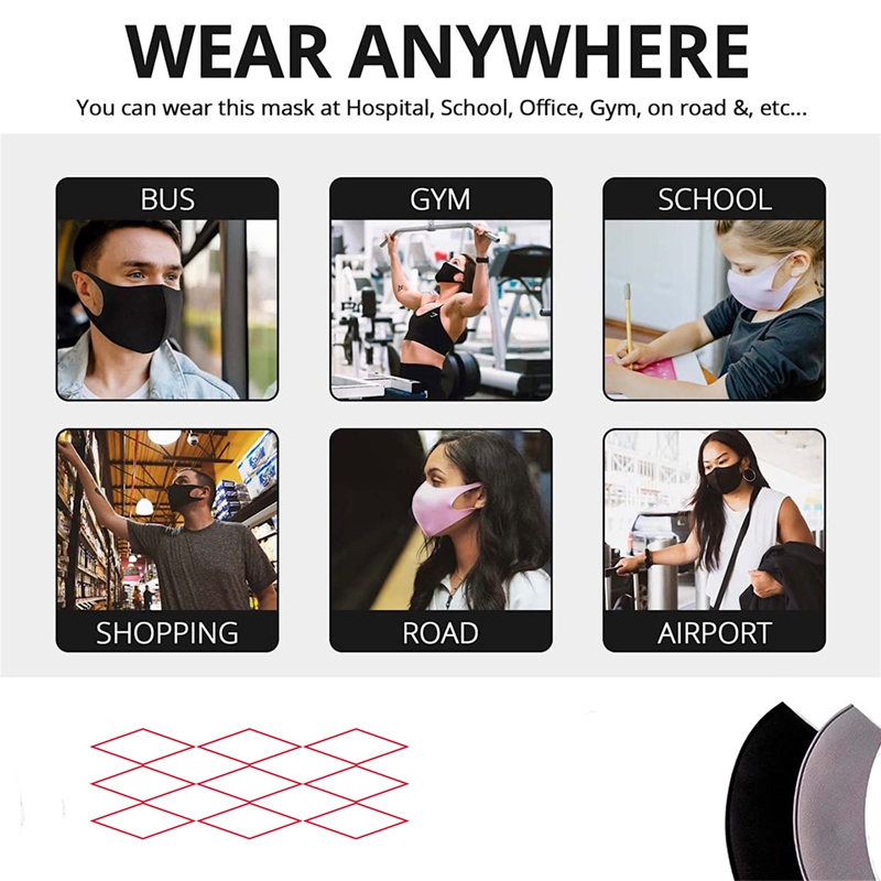 5/10 pçs moda sólida earloop m - Surgical Mask avaliação e preço