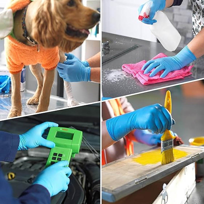 Luvas de Nitrilo Azuis de Grau - Medical Gloves avaliação e preço