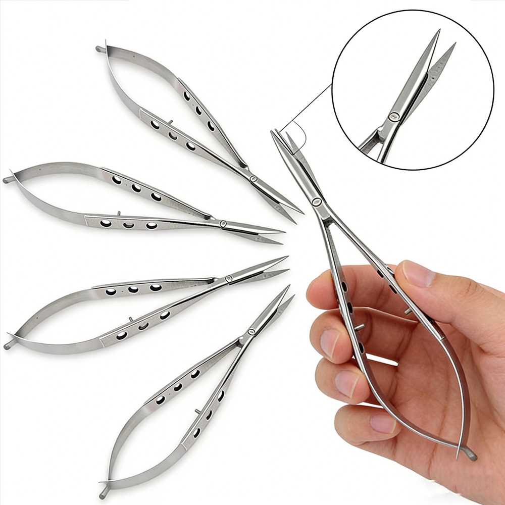 Conjunto de 5 Tesouras Oftálmi - Medical Scissors avaliação e preço