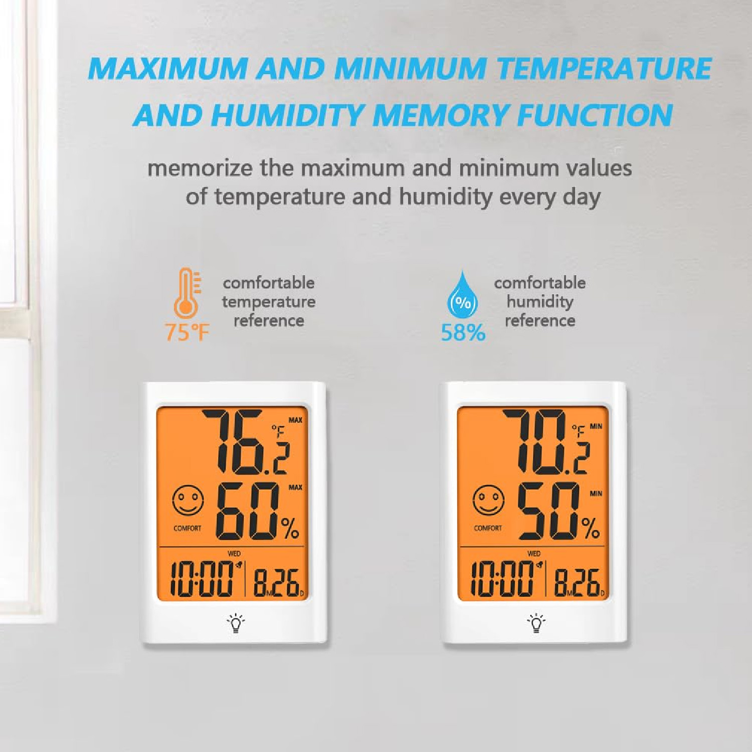Termômetro e higrômetro digita - Thermometer Digital avaliação e preço